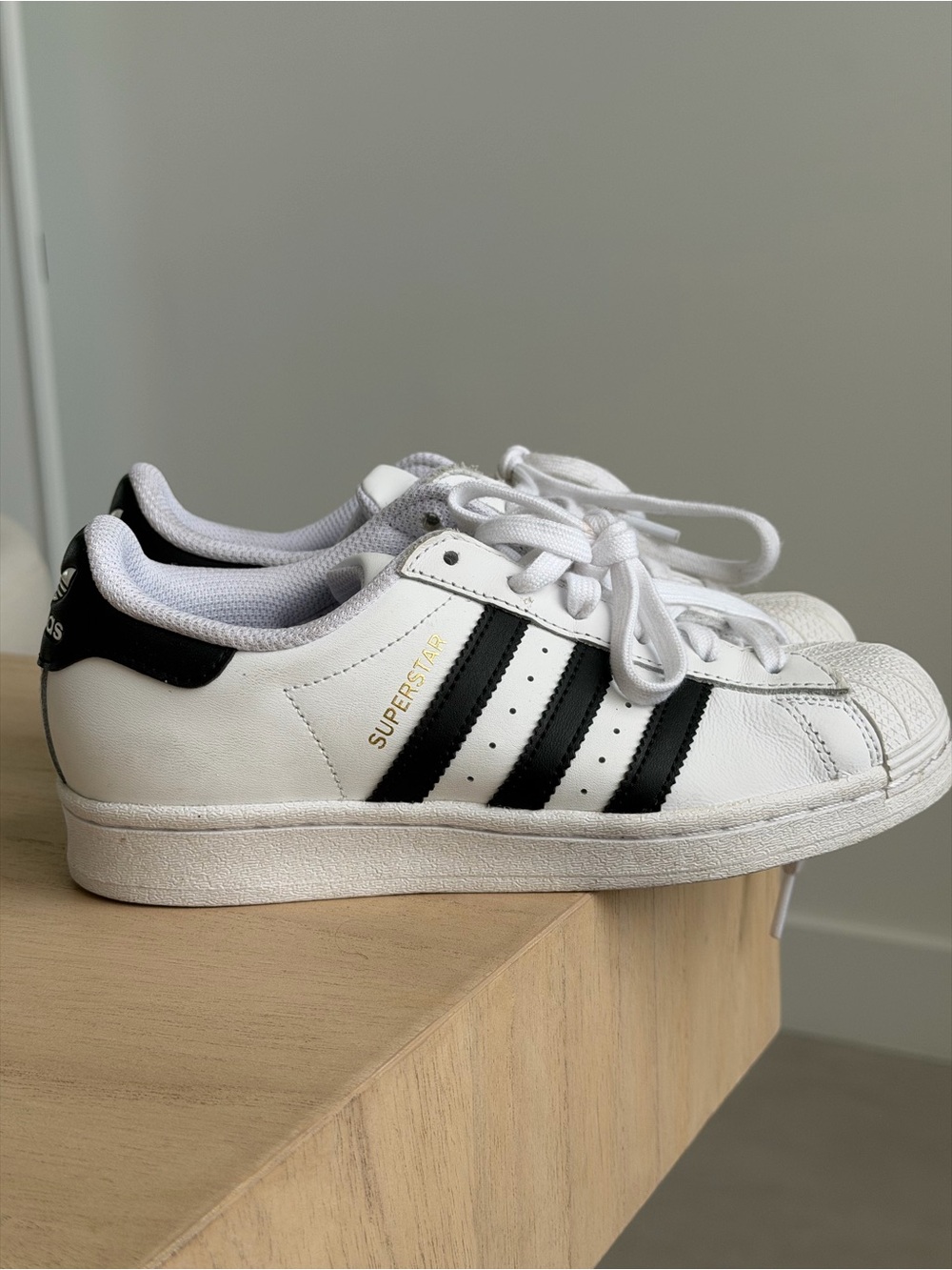 Kids classic Adidas Superstar sneakers